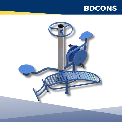 Cụm vận động 3 tập lưng bụng, xoay eo, xe đạp– BDCONS 027