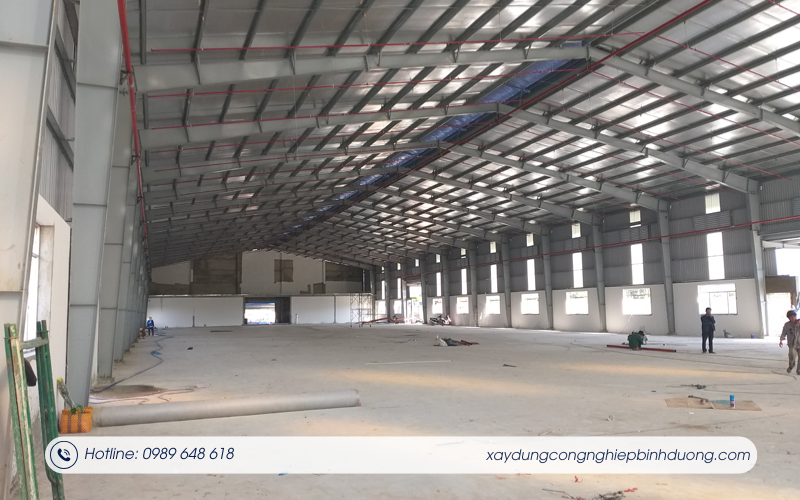 Dịch vụ sửa chữa nhà xưởng của BIDCONS - Bình Dương