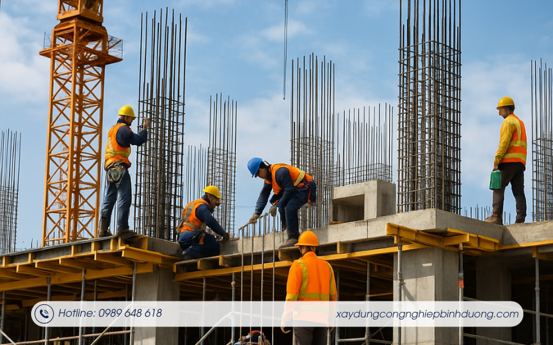 Thi công xây dựng công trình