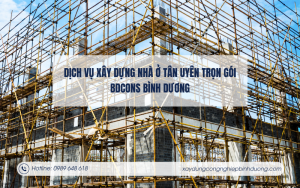 Dịch vụ xây dựng nhà ở Tân Uyên trọn gói BDCONS Bình Dương