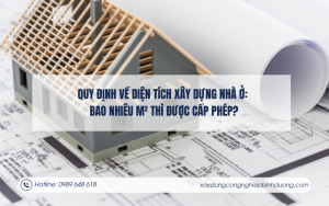 Quy định về diện tích xây dựng nhà ở Bao nhiêu m² thì được cấp phép