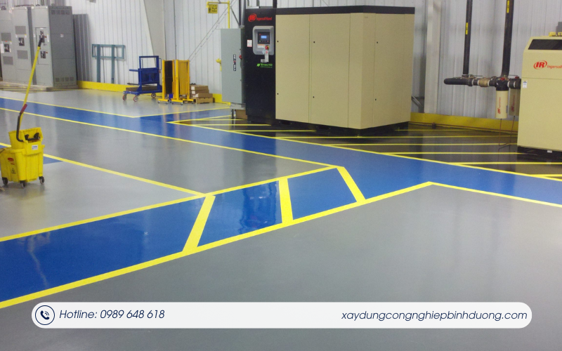 Sơn Epoxy nền nhà xưởng là gì?