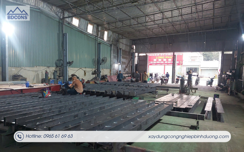 Công trình cải tạo nhà xưởng - Công ty TNHH Toàn Tâm Phát