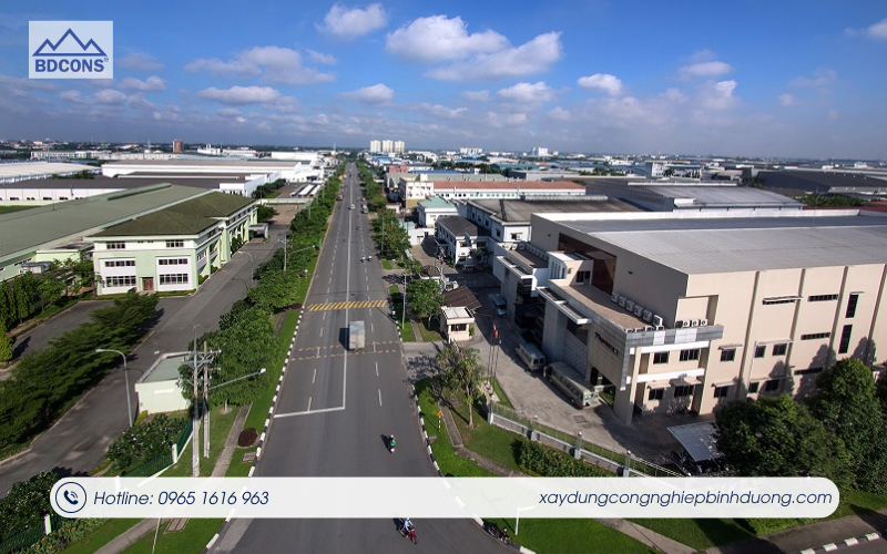 Cải tạo nhà xưởng khu công nghiệp VSIP Bình Dương