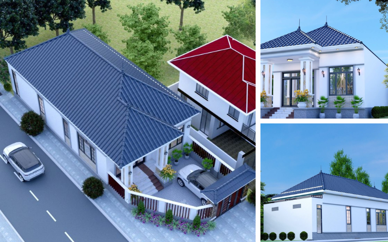 Mẫu nhà cấp 4 mái Thái đẹp được ưa chuộng tại Bình Dương