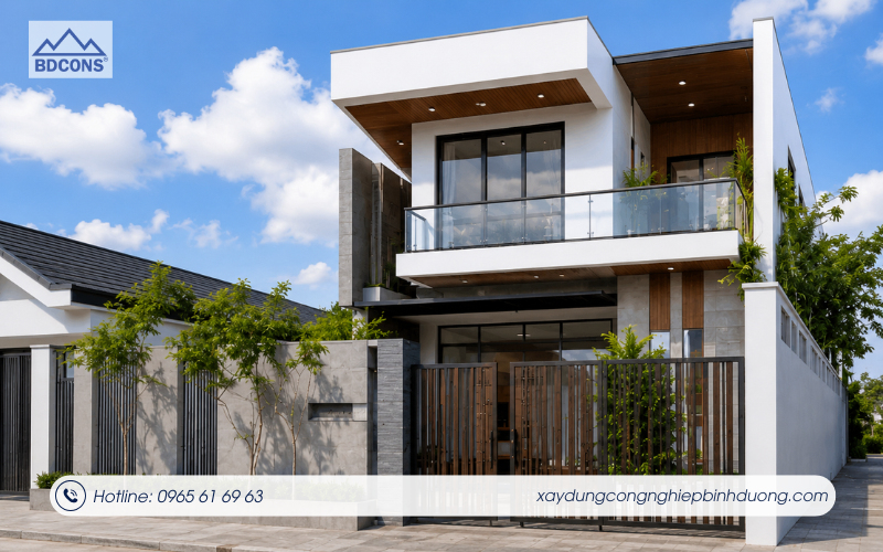 Dịch vụ thiết kế nhà phố chuyên nghiệp tại Bình Dương